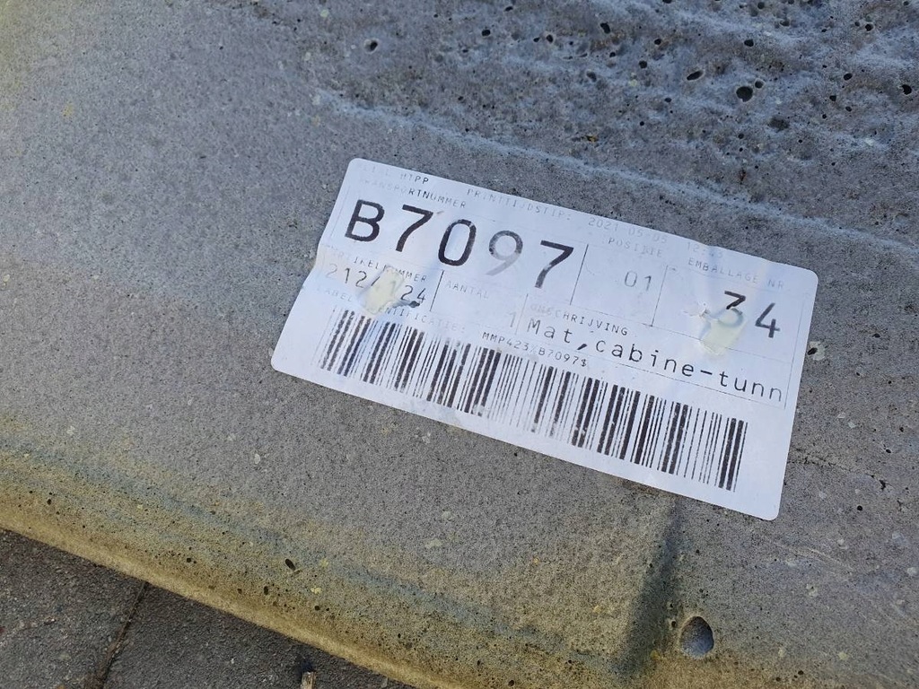 фото №10, Коврики обшивка комплект салон daf xf 106 lift europa 2021