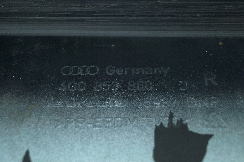 фото №5, Молдинг поріг права audi a6 c7 4g0
