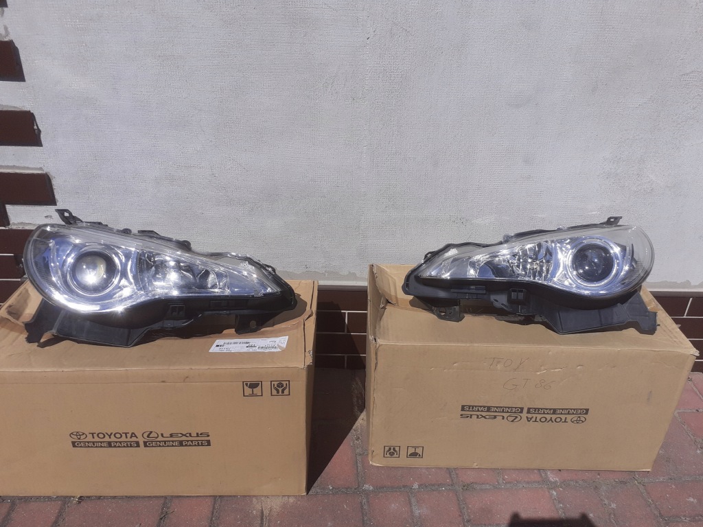 фото №1, Gt86 brz scion лампы перед комплект