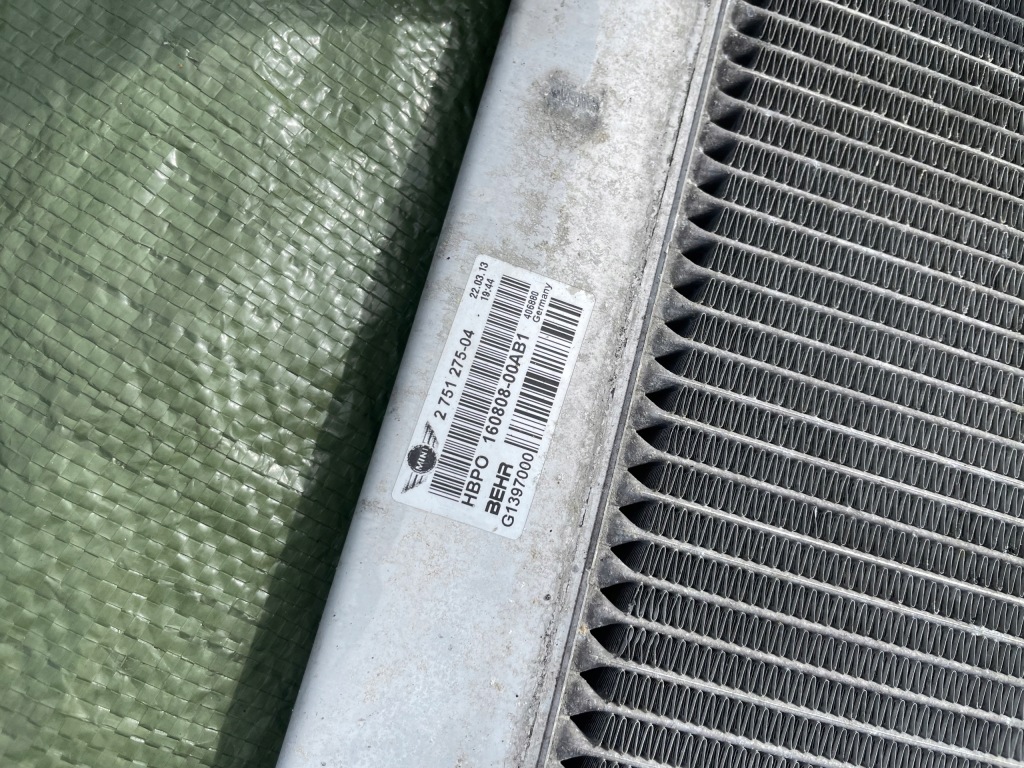 Mini cooper s d r55 r56 r57 r58 r59 r60 r61 радіатор радіатор 2751275 Ціна