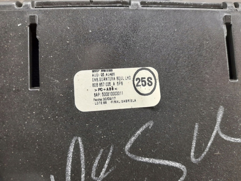 фото №5, Audi q5 sq5 2018 перед сторона правая бардачок панели приборной панели / комплект