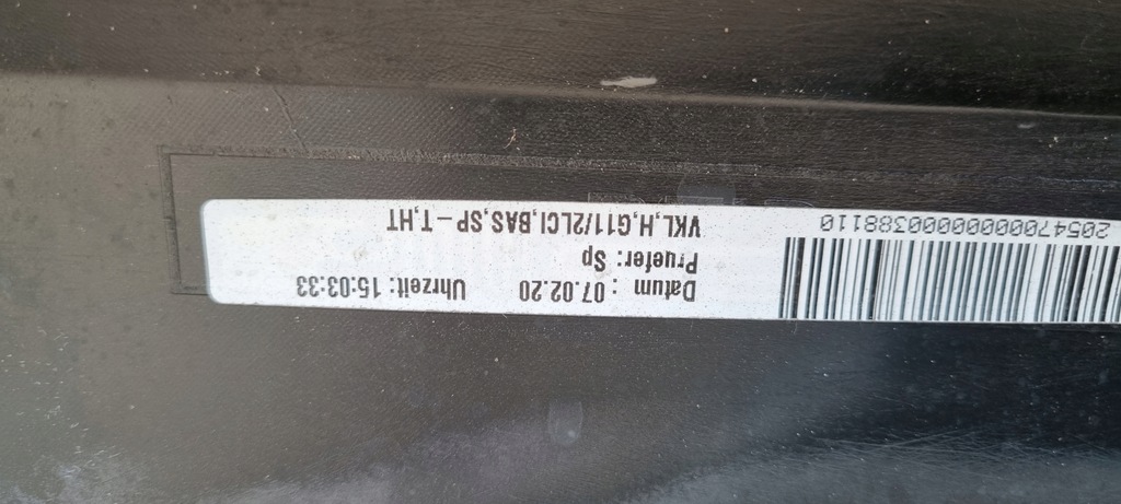 фото №16, Bmw 7 g11 lci бампер задняя оригинал d208