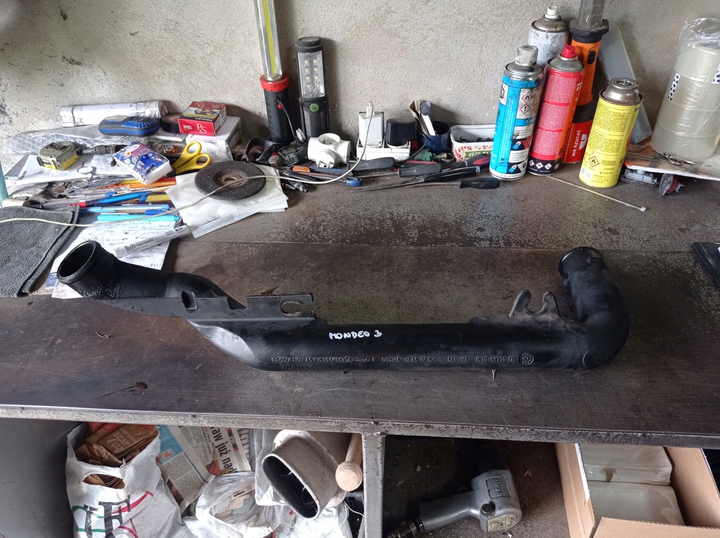 фото №1, Mondeo mk3 tdci - труба інтеркулер 1s7q6k770cd