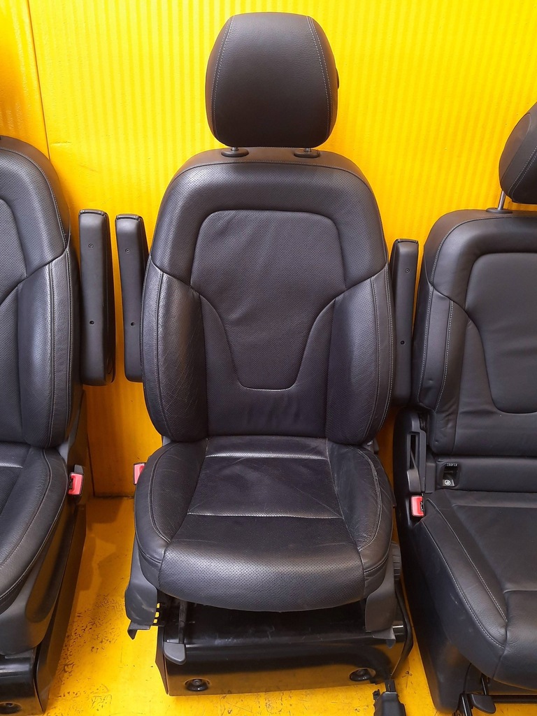 фото №10, Mercedes-benz v w447 сидіння сидіння заднє сидіння обшивки підігрів комплект