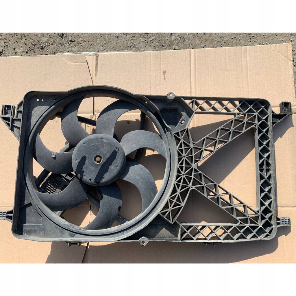 фото №1, Вентилятор радіатора 6c118c007ad ford transit mk7