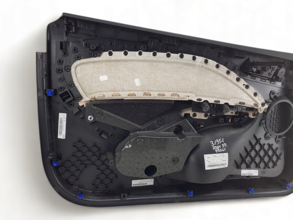 Оббивка двері обшивка правий opel adam 2018r anglik Ціна