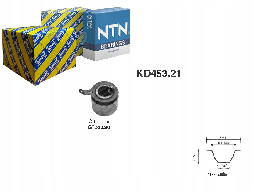 фото №1, Набір ремінь розподільного валу chevrolet matiz spark daewoo