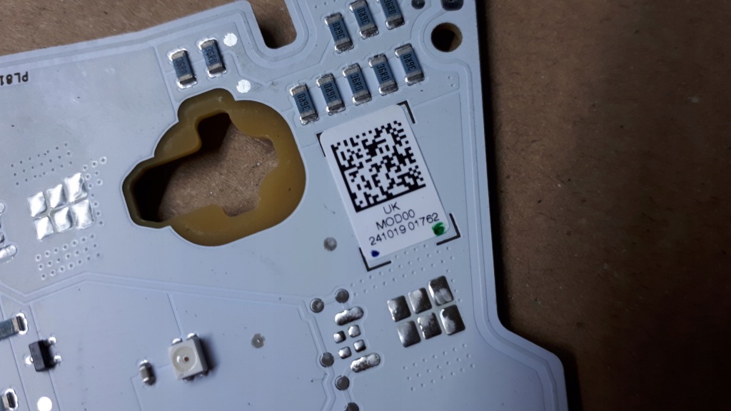 A4 b9 рестайлинг  вкладыш фары led правый  задняя светодиоды седан с Разборки