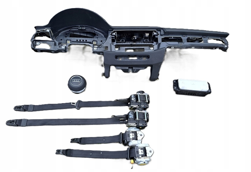 фото №1, Audi a5 8w приборная панель консоль подушки безопасности подушка безопасности ремни oryg
