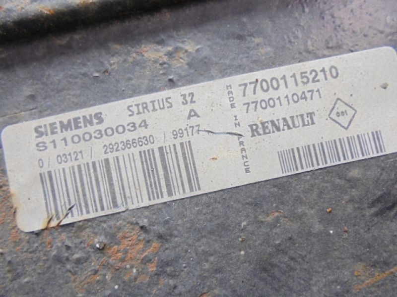 фото №5, Megane i бортовий комп'ютер 7700115210 1,6 s110030034