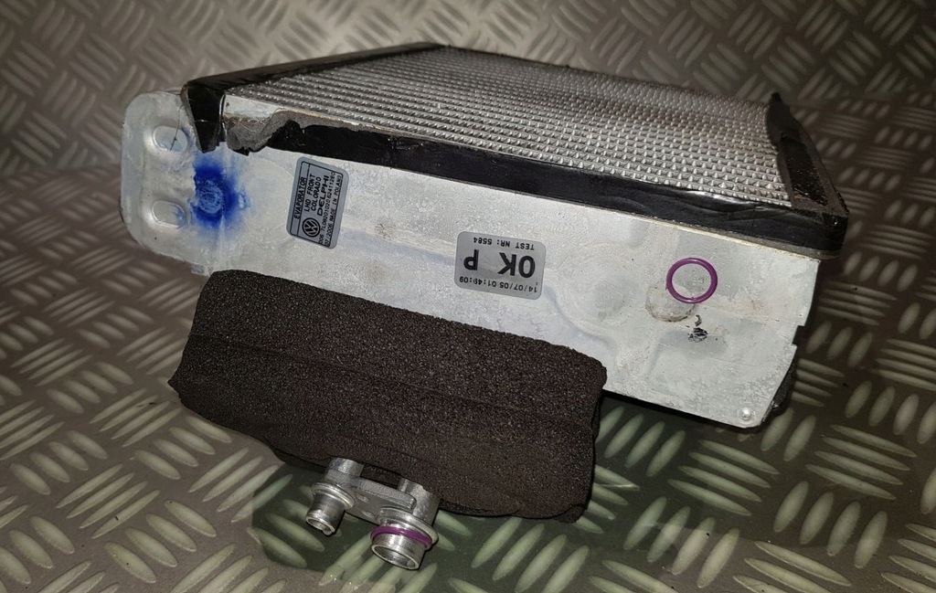 фото №8, Vw touareg porsche cayenne 7l випарник радіатор обігрівача кондиціонера