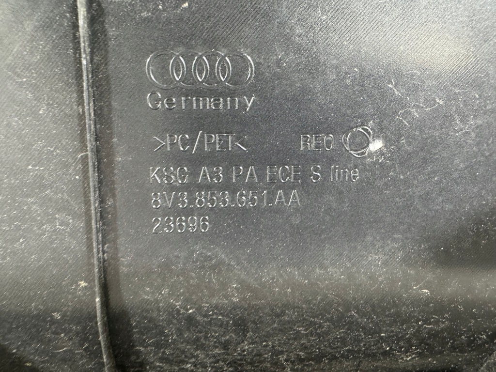 фото №7, Audi a3 8v3 lift решётка радиатора решётка радиатора перед czarna решётка радиатора black s-line - полный