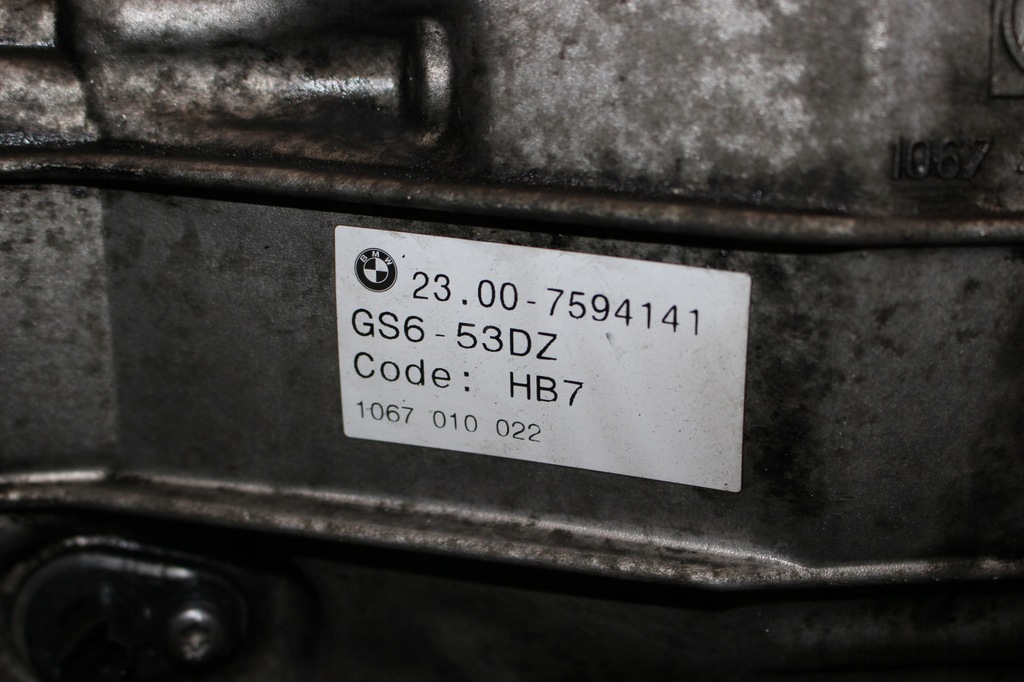 фото №10, Коробка передач передач механічна коробка передач bmw f10 f11 n57 3.0d 7594141 gs6-53dz