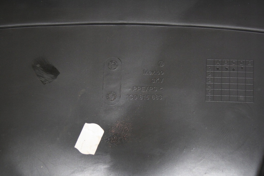 фото №14, Vw new beetle 1c0 жабо внутреннее 1c0815683