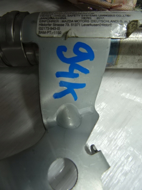 фото №9, Mazda cx3 подушка безопасности шторка безопасности левая