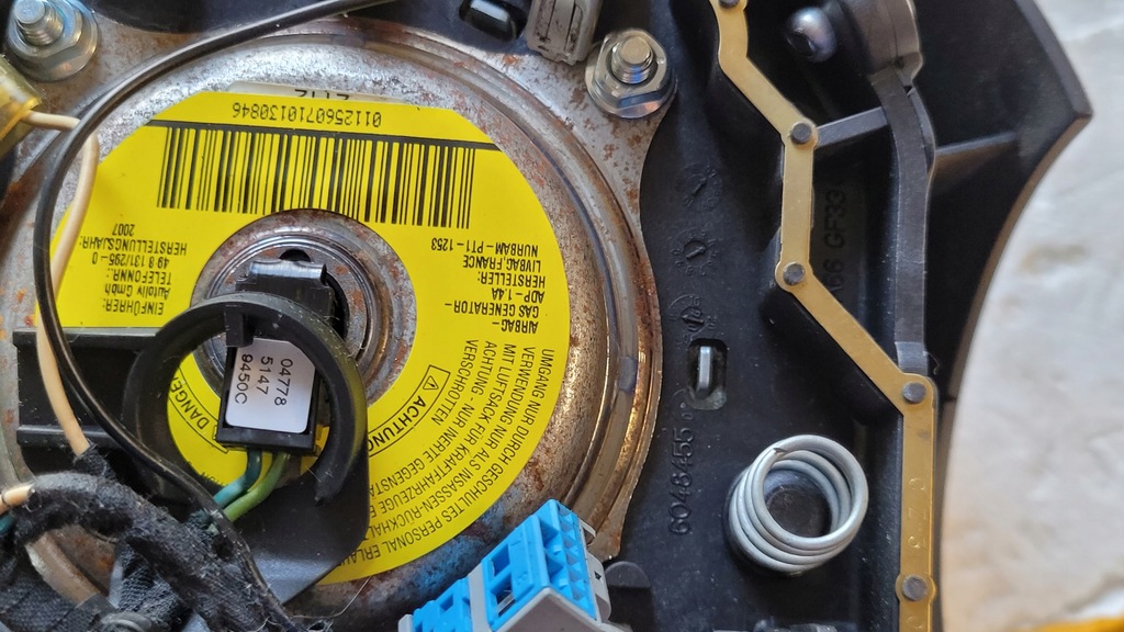 фото №9, Подушка водителя mini r56 3-спицевой оригинал