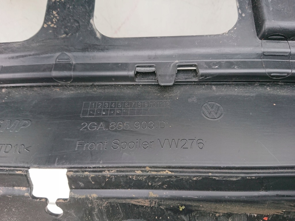 фото №10, Vw t-roc 2ga спойлер бампер передній перед