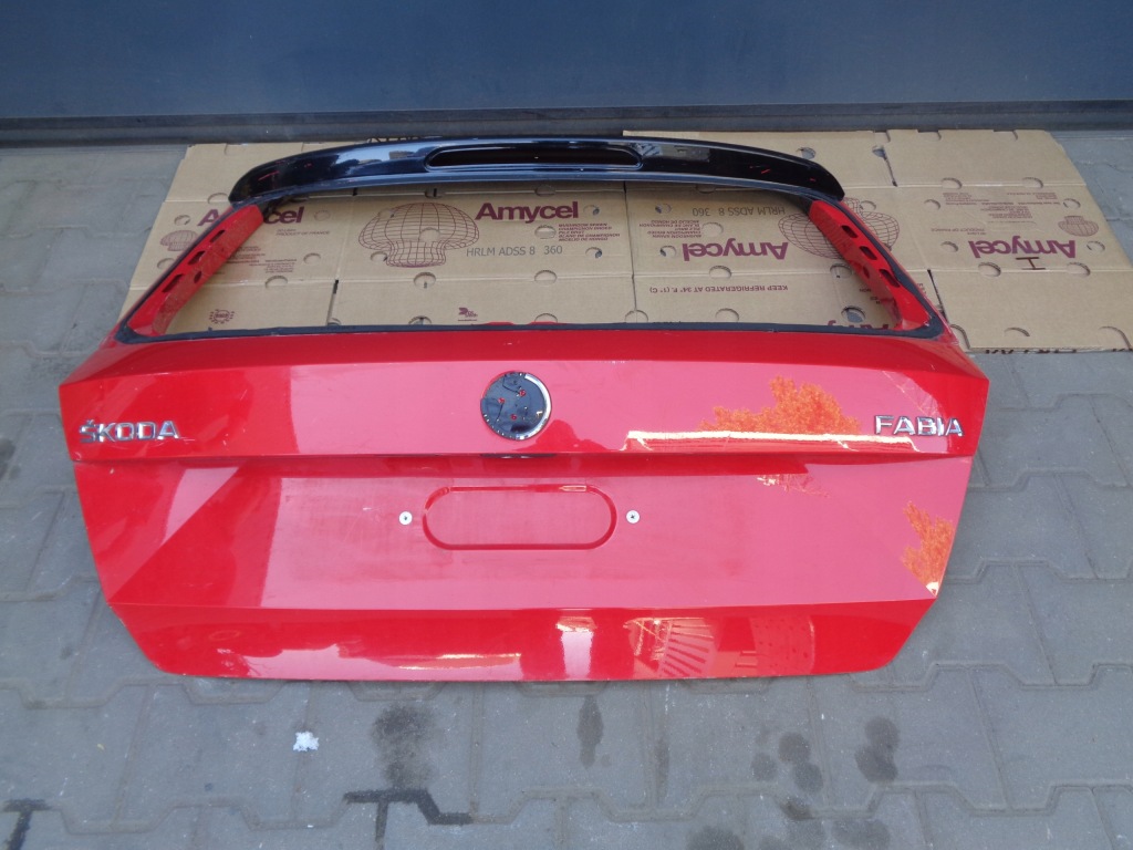 фото №11, Skoda fabia iii hb крышка багажника багажника