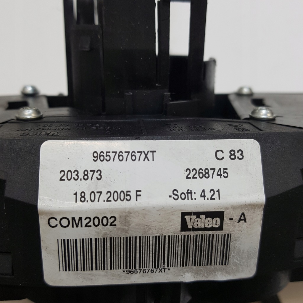 фото №3, Перемикач комбінований citroen c2 96576767xt