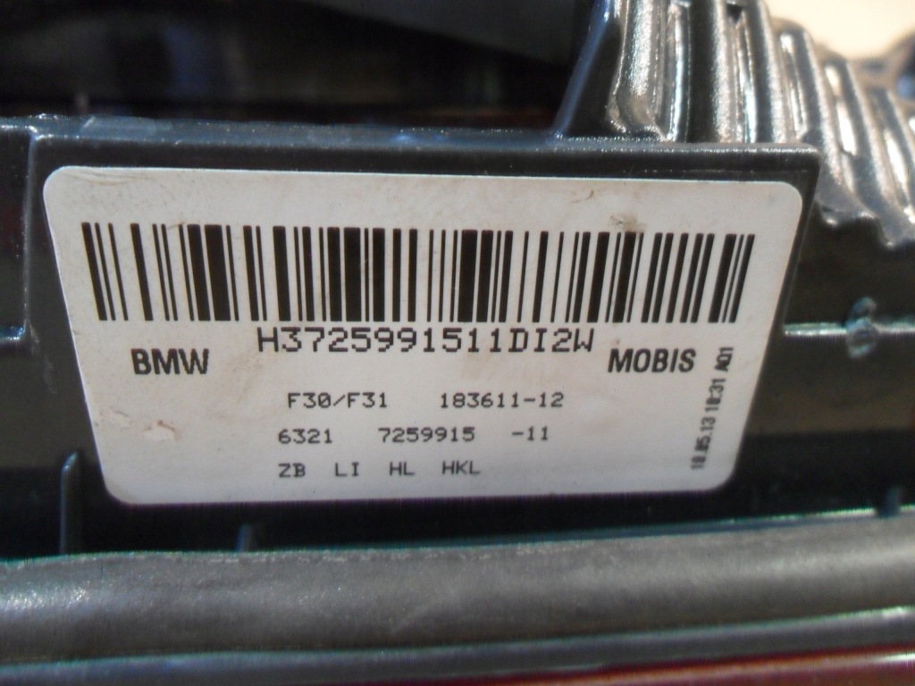 фото №13, Лампа задня ліва bmw 3 f30 f31 w кришка led 7259915