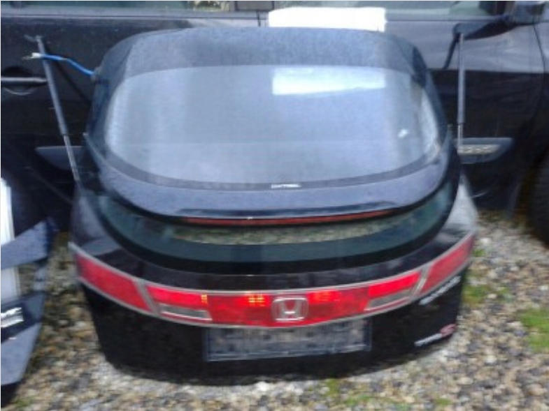 фото №1, Honda civic ufo ___8___viii__2006-2012 3d 5d кришка багажника задня задня