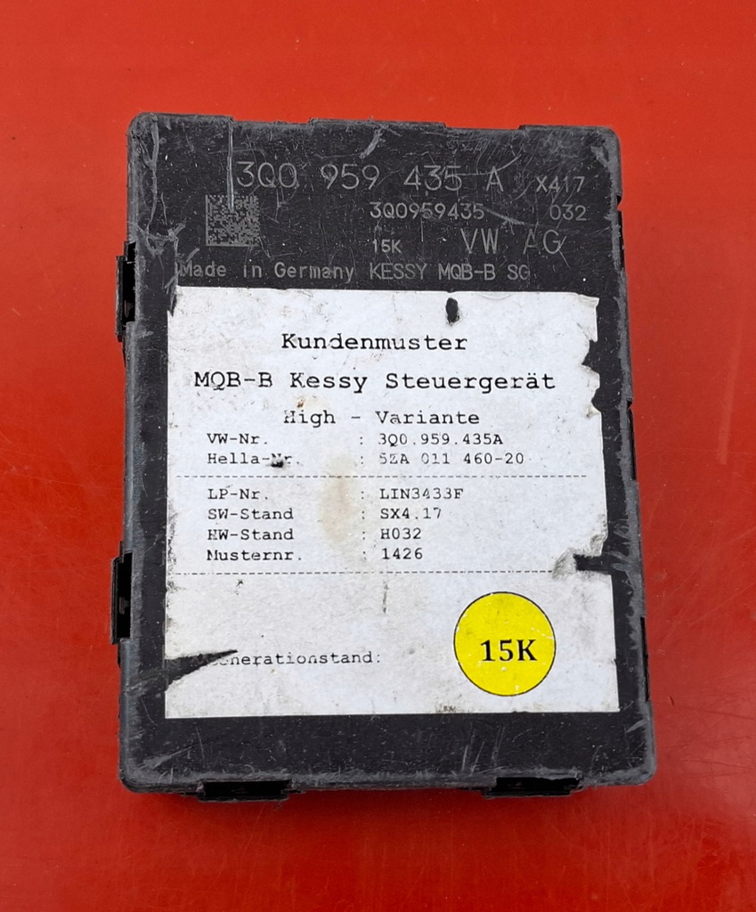 фото №1, Vw volkswagen passat b8 модуль / блок управления keyless 3q0959435a
