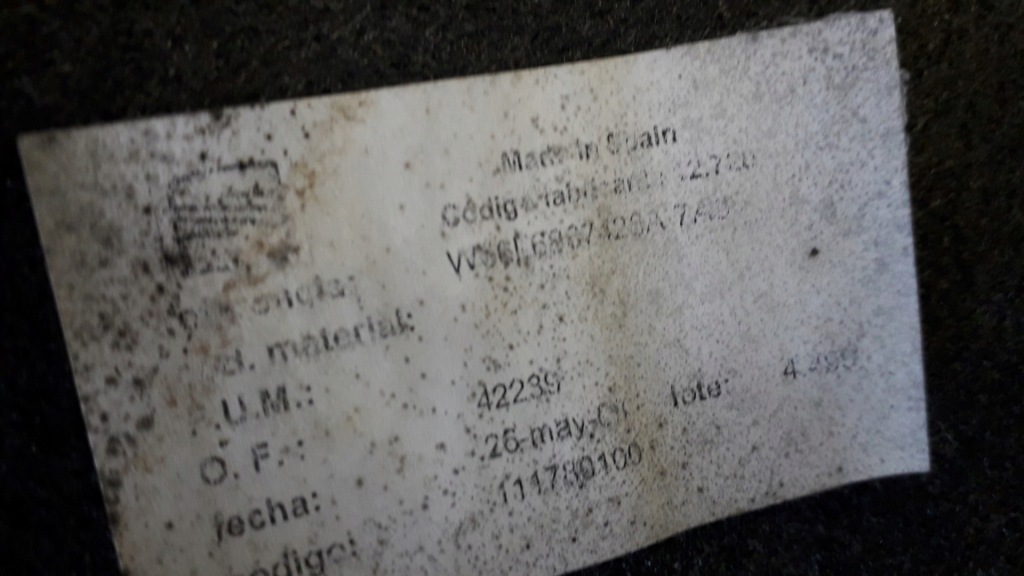 фото №8, Обшивка багажника левый seat ibiza iii w6l6867429 2002-2008 6l6867430