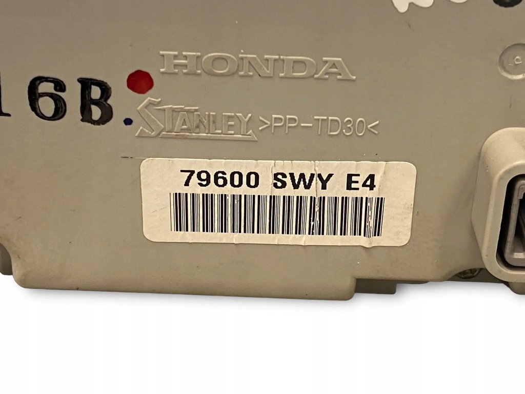 фото №11, Honda cr-v 2200cm3 2005 блоки управління i елементи електричний suv 79600swye4