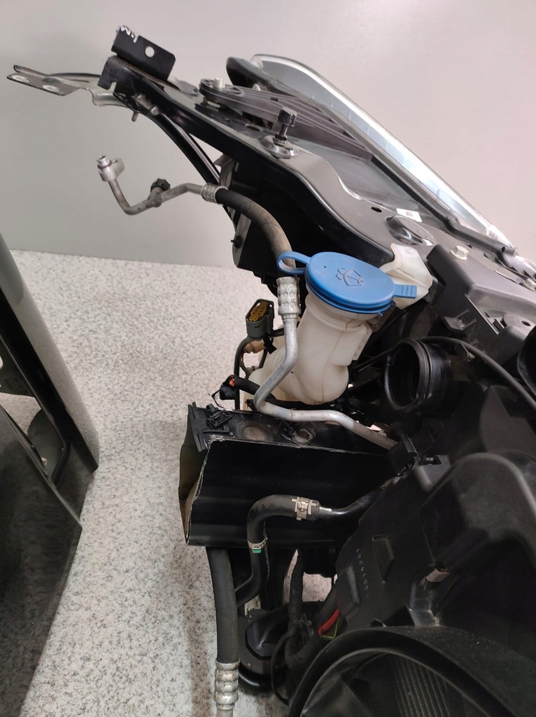 фото №7, Mercedes slk w172 бампер капот радіатор pas лампи крила балка перед