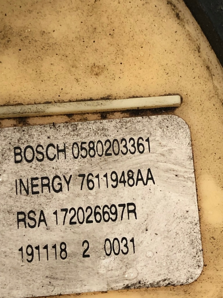 фото №4, Насос топлива renault master 172026697r