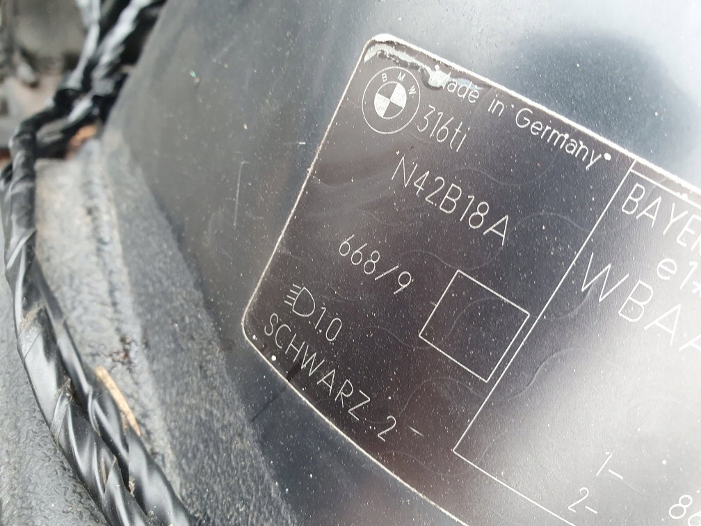 фото №11, 7532332 bmw e46 318i compact n42 n46 блок управления 1496378