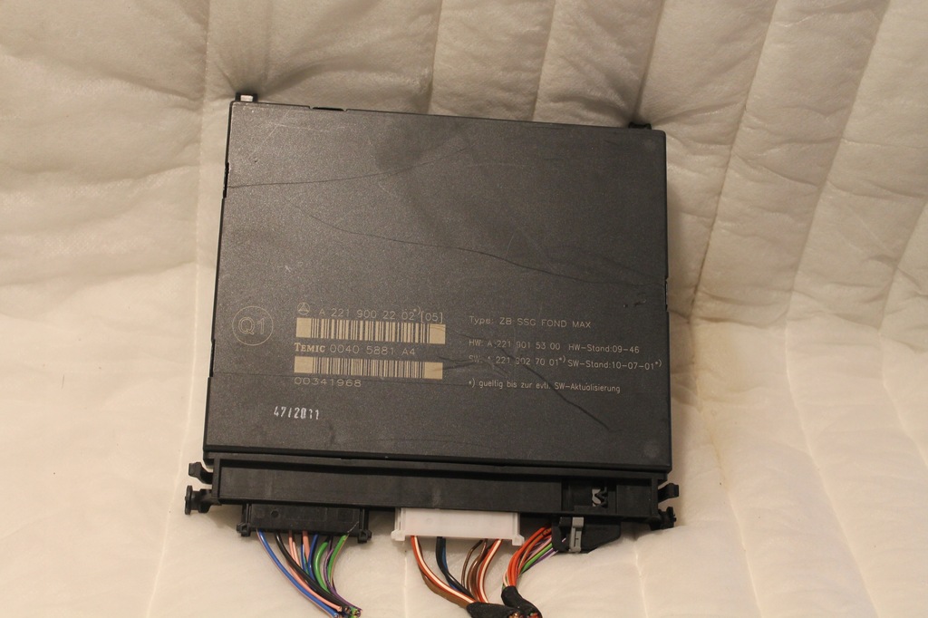 фото №1, Блок управления модуль mercedes сиденье w221 s шлюз