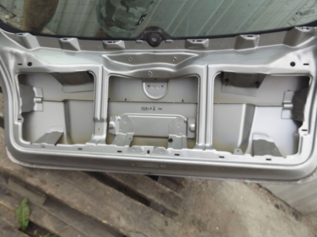 фото №6, Fabia ii lift kombi кришка багажника багажника