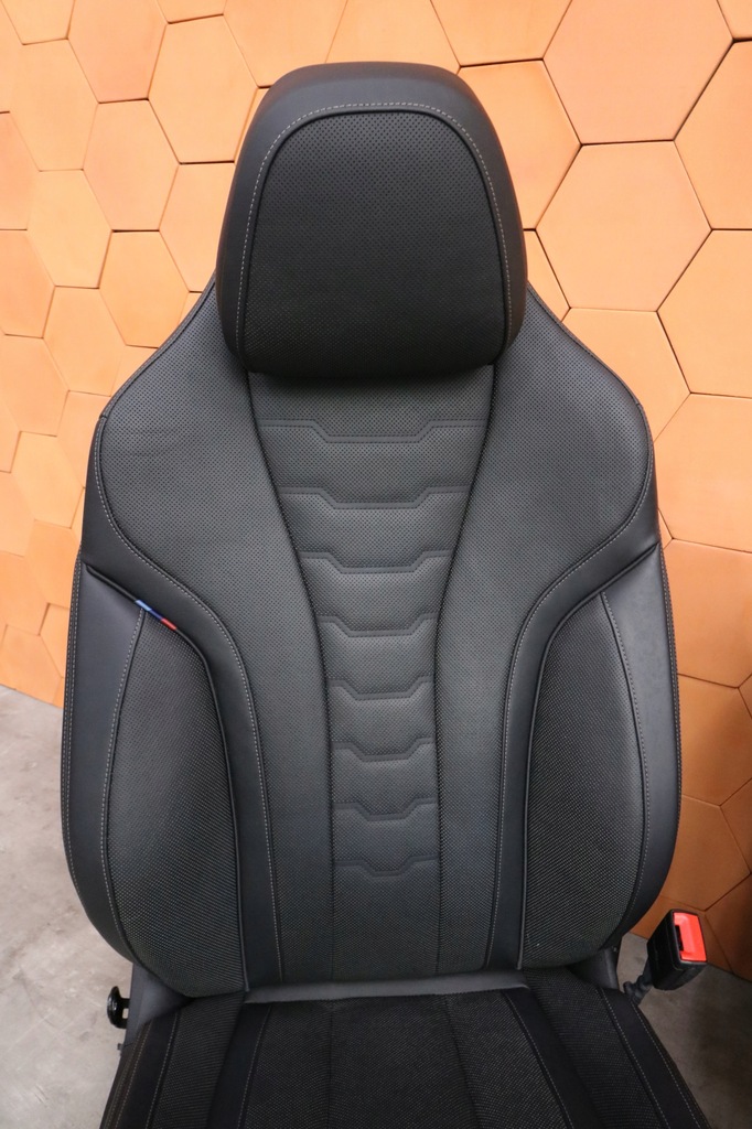 фото №8, Bmw 8 g16 салон сидіння sport заднє сидіння обшивки тунель вентиляція merino bowers