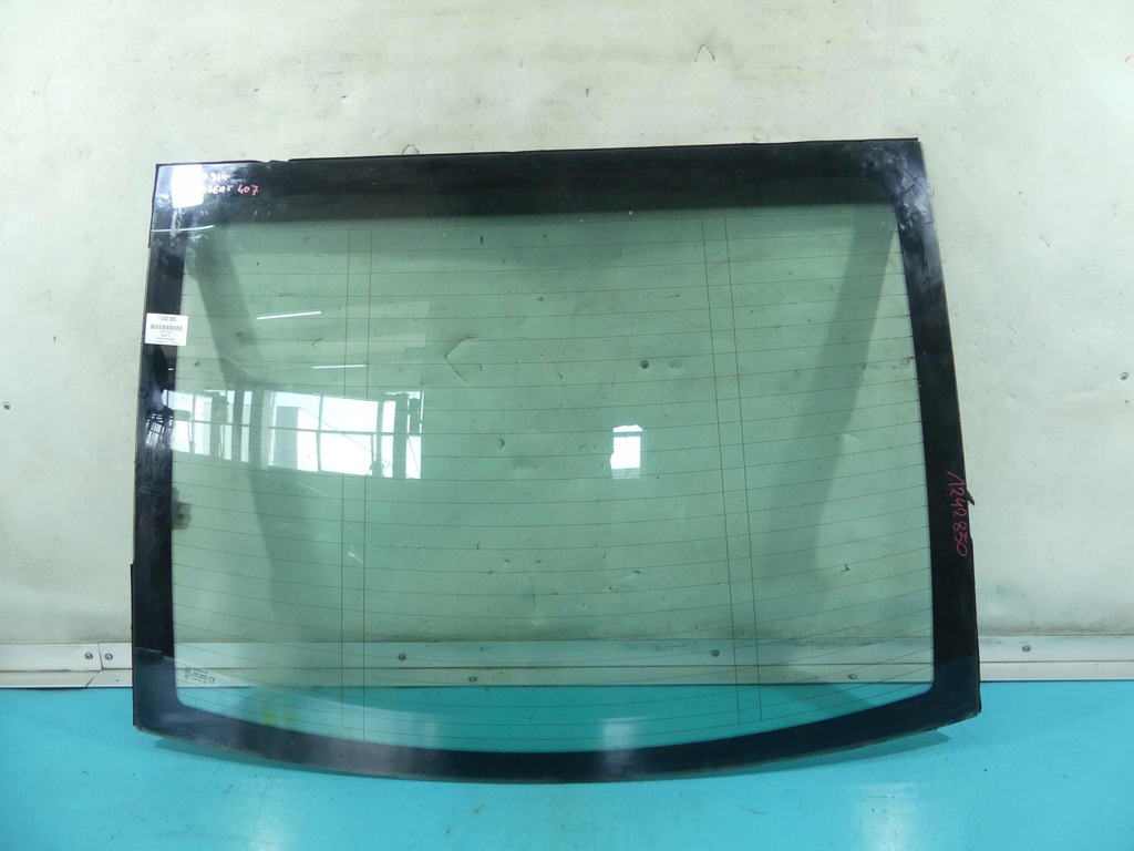 фото №1, Стекло задняя задняя peugeot 407 coupe