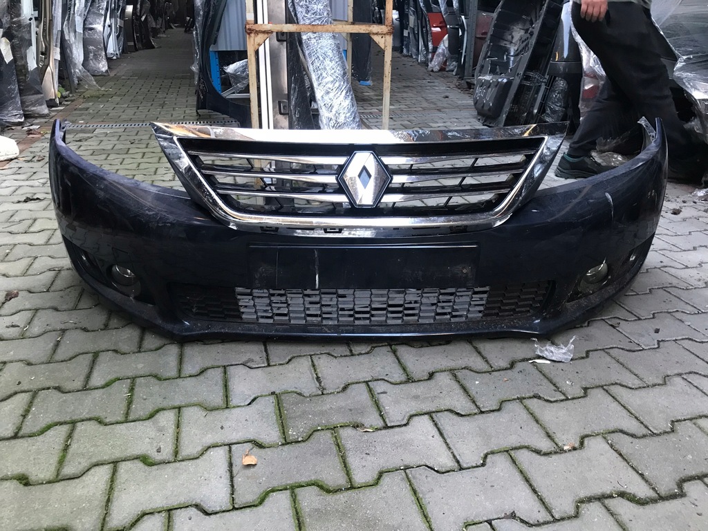 фото №1, Renault latitude 2012 бампер передній kompletny з решітка радіатора оригінал