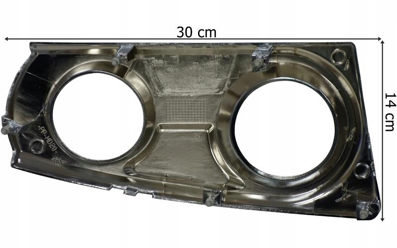 фото №2, Stralis 2013 рамка протитуманної фари хром ліва