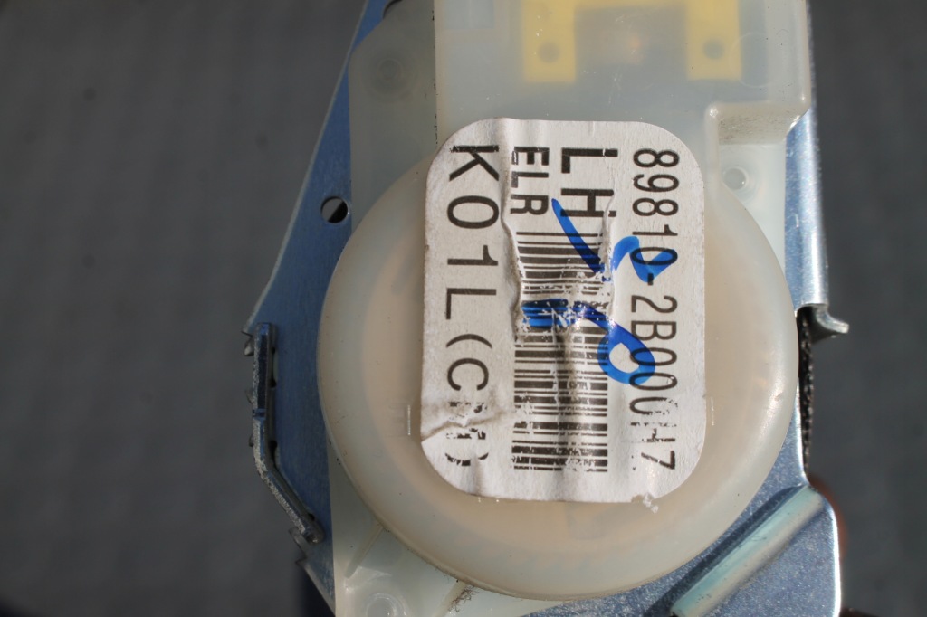 фото №3, Pas безопасности левый задняя santa fe ii 06-12