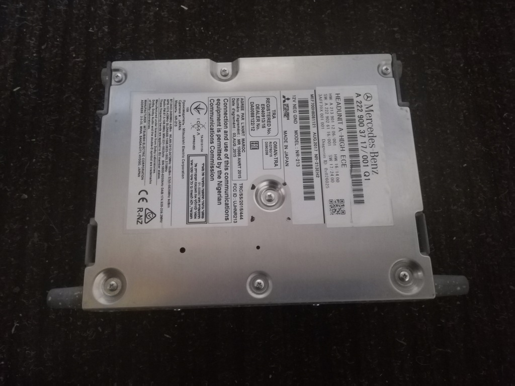 фото №1, Mercedes w213 радио навигация a2229003713