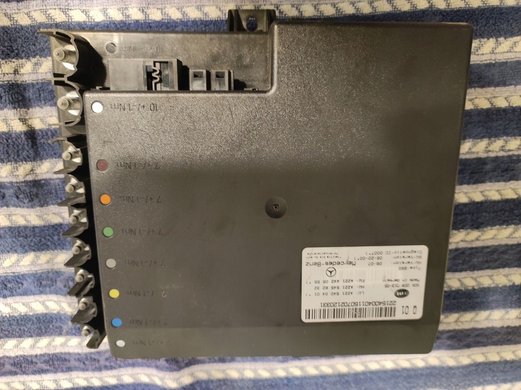 фото №1, Модуль bsg акумулятор mercedes w221 a2215400401