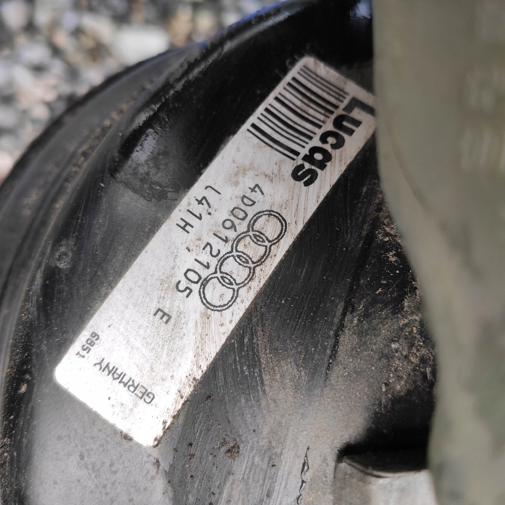 фото №7, Підсилювач гальм гальма audi a8 d2 4d0612105e