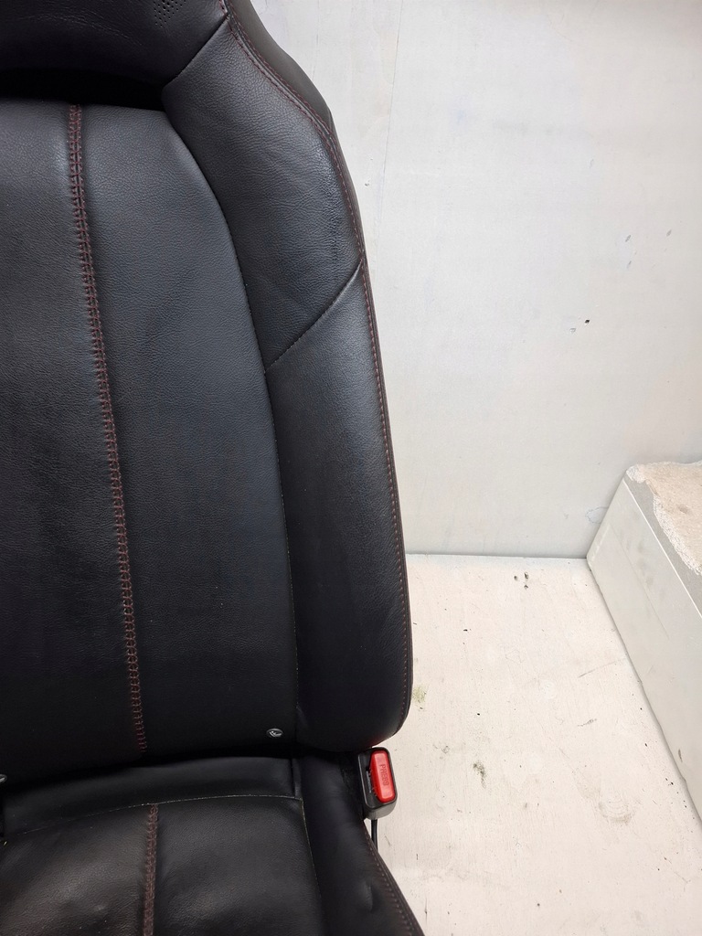 фото №5, Mazda mx5 iv 15-23 сиденье правый перед кожа czarna bose нитка czerwona