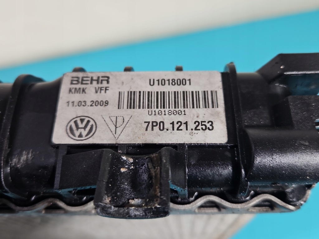 Радиатор воды porsche cayenne 2 7p0121253 4.8 v8 turbo с Разборки