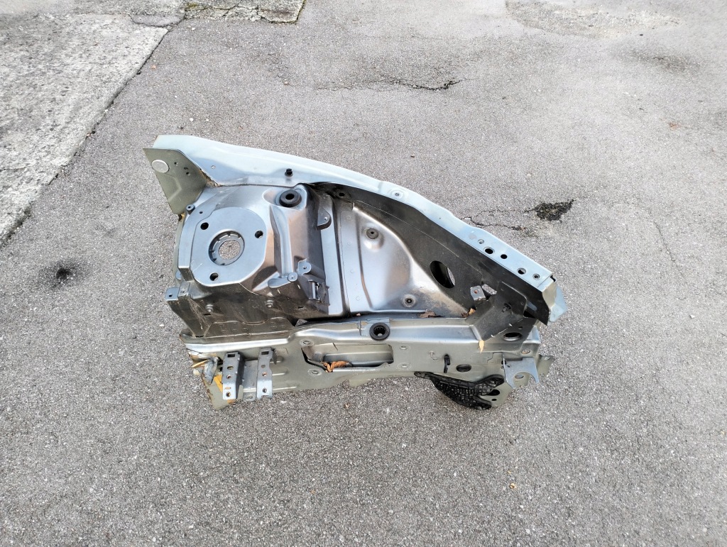 фото №2, Volvo xc90 ii лонжерон подкрылок четверть левая lh