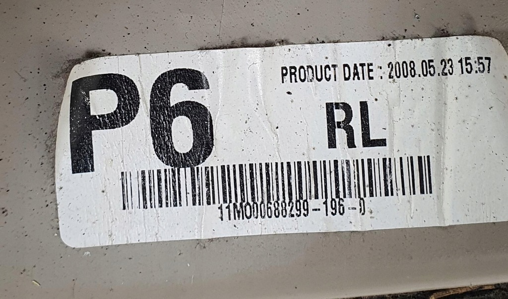 фото №9, Обивка обшивка левый задняя шторка renault koleos i