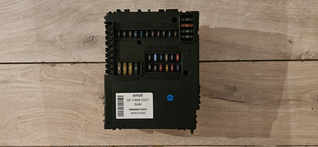 фото №1, Smart fortwo модуль sam 0011868v007 5wk45090