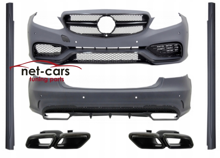 Купити Бампер перед задні mercedes w212 -16 рестайлінг  e63 amg b
