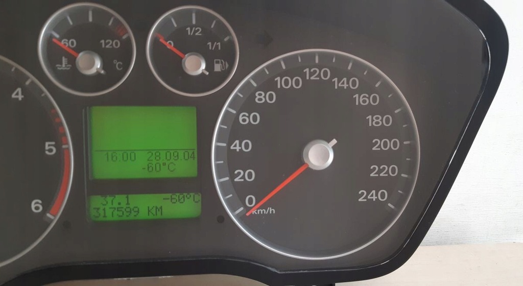 фото №6, Счетчик приборы ford focus 2 2004-2011 4m5t-10849ll пробег : 317599km