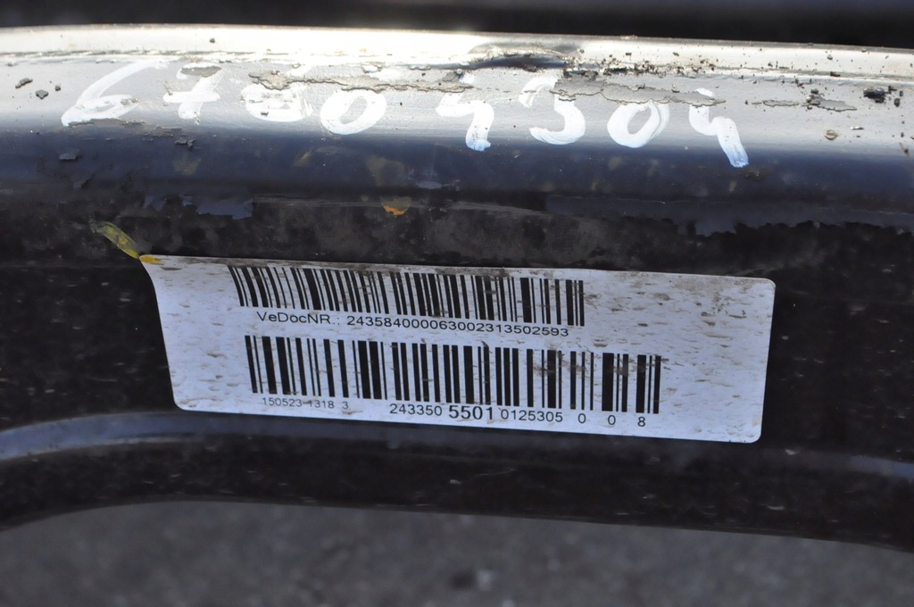 фото №8, Mercedes eqb 300 x243 балка подрамник подвеска задняя 2433505501 7tys k