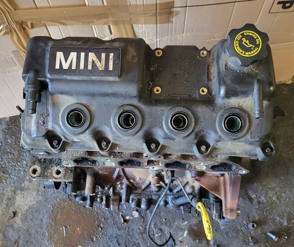 фото №6, Двигатель блок двигателя mini cooper r50 r53 01-06 1,6 w10b16a